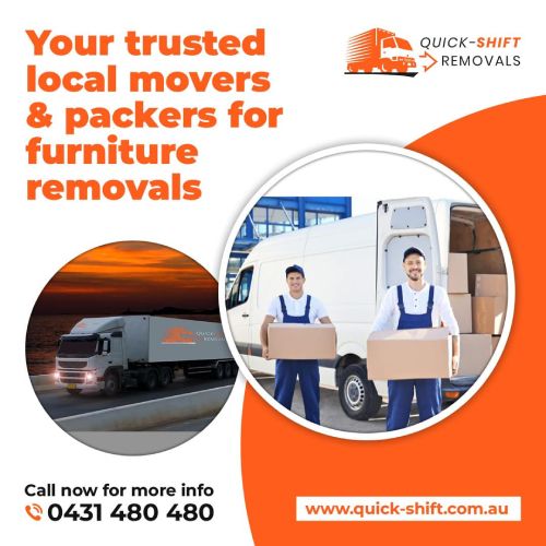 Local movers & packers furniture removals