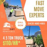 Move Smarter with Quick Shift Removals—Furniture Removalists Perth